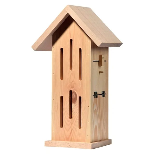 DOBAR Schmetterlingshaus »Sonnenfalter«, für Schmetterlinge, Kiefernholz, natur - braun