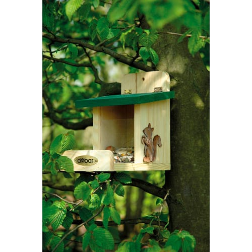 DOBAR Eichhörnchen-Futterstation - beige