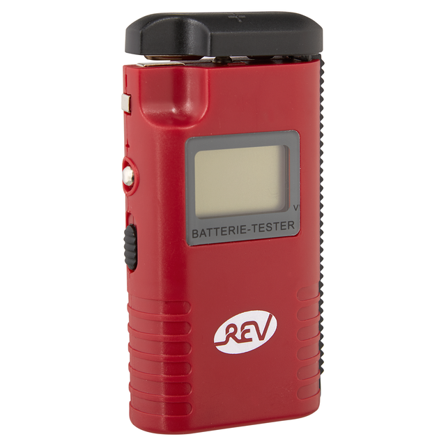 REV-Ritter Batterietester »LCD Batterie-Tester«, rot