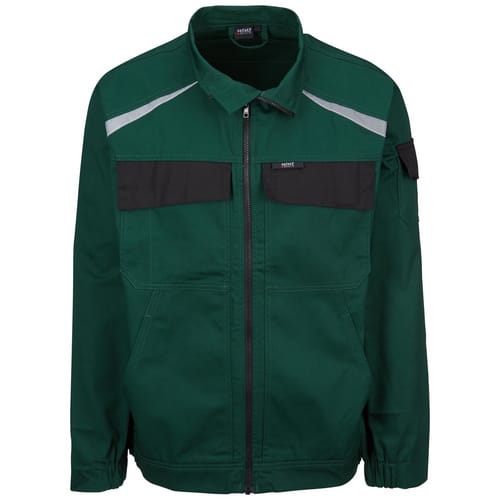 safety and more Arbeitsjacke »EXTREME«, grün/schwarz, Polyester/Baumwolle, Gr. M - gruen