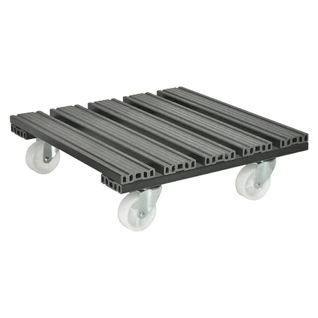 WAGNER Multiroller »GreenHome«, BxL: 38,5 x 38,5 cm, Holz-Polymer-Werkstoffe (WPC) - grau
