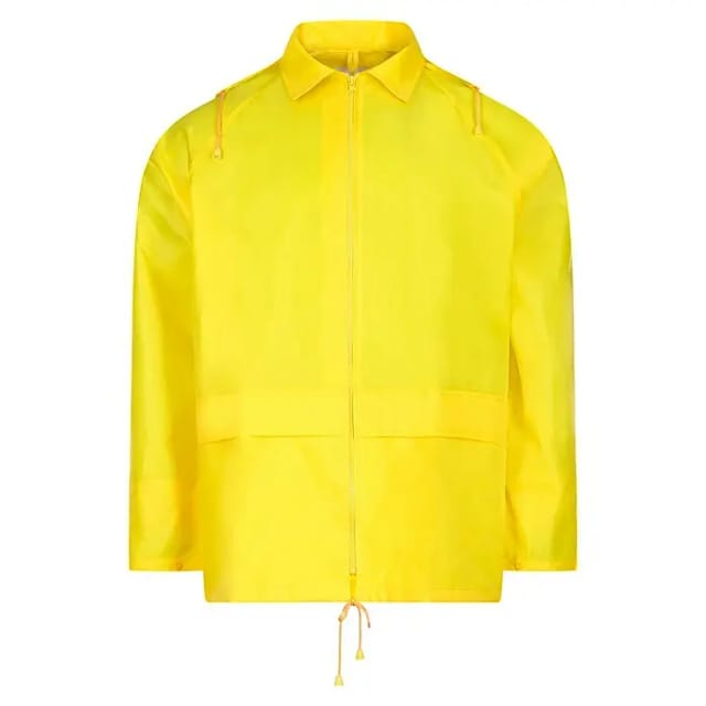 safety and more Regenjacke »Basic«, gelb, Polyester, Gr. L