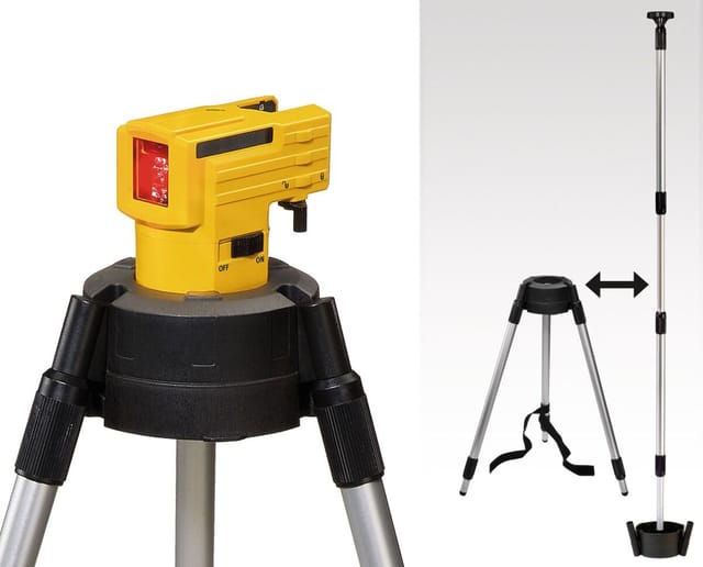 STABILA Kreuzlinienlaser-Set »LAX 50«, schwarz/gelb