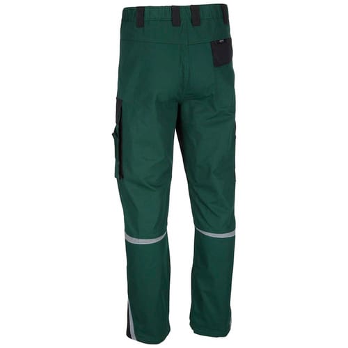 safety and more Arbeitshose »EXTREME«, grün/schwarz, Polyester/Baumwolle, Gr. M - gruen