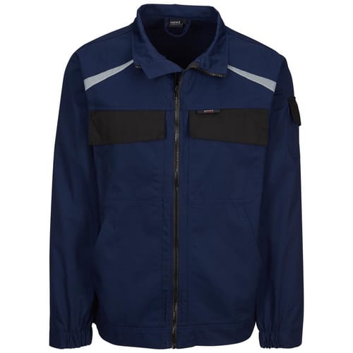 safety and more Arbeitsjacke »EXTREME«, marineblau/schwarz, Polyester/Baumwolle, Gr. M
