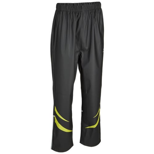 BULLSTAR Regenbundhose »ULTRA«, Gr. L, schwarz-lime
