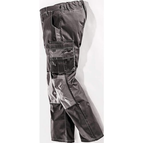 safety and more Arbeitshose »Nitro«, schwarz/grau, Baumwolle/Polyester