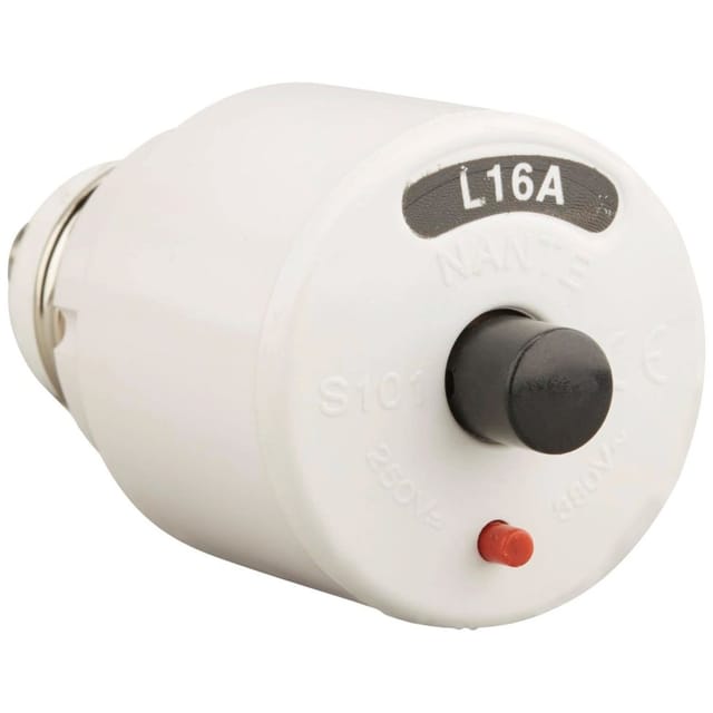 SLS-Elektro Schraubautomat, 1-polig, B, 16 A - weiss
