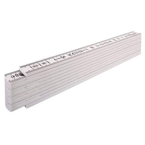 STABILA Gliedermaßstab »Type 1107«, Kunststoff, 2 m - weiss
