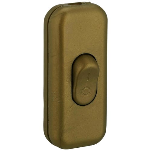 REV-Ritter Zwischenschalter, Gold, Kunststoff - goldfarben