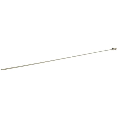 REV-Ritter Metall-Binder, Edelstahl, 10 Stück - silberfarben