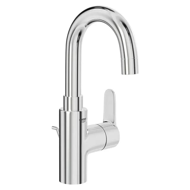 GROHE Waschtischarmatur »Eurostyle Cosmopolitan«, Metall, glänzend, ⅜", inkl. Ablaufgarnitur - silberfarben