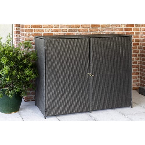 MERXX Mülltonnenbox, BxHxT: 75,5 x 120,5 x 153 cm