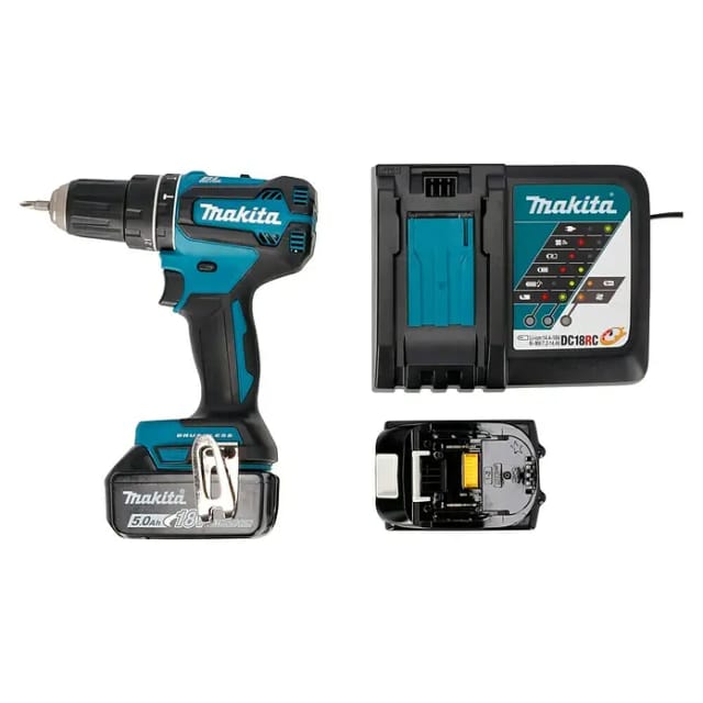 MAKITA Akku-Schlagbohrer »DHP485RTJ«, 18V