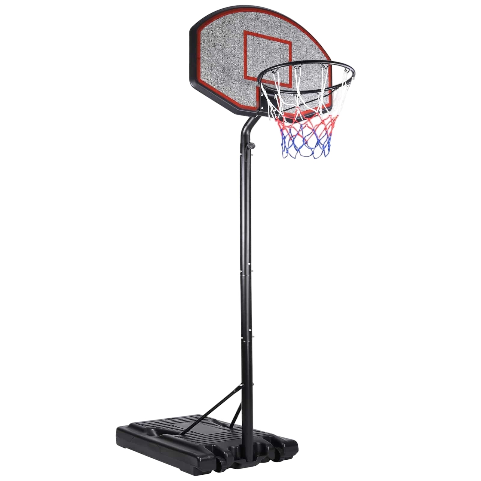 Verstellbarer Basketballkorb Mit Rollen, 205-305 Cm