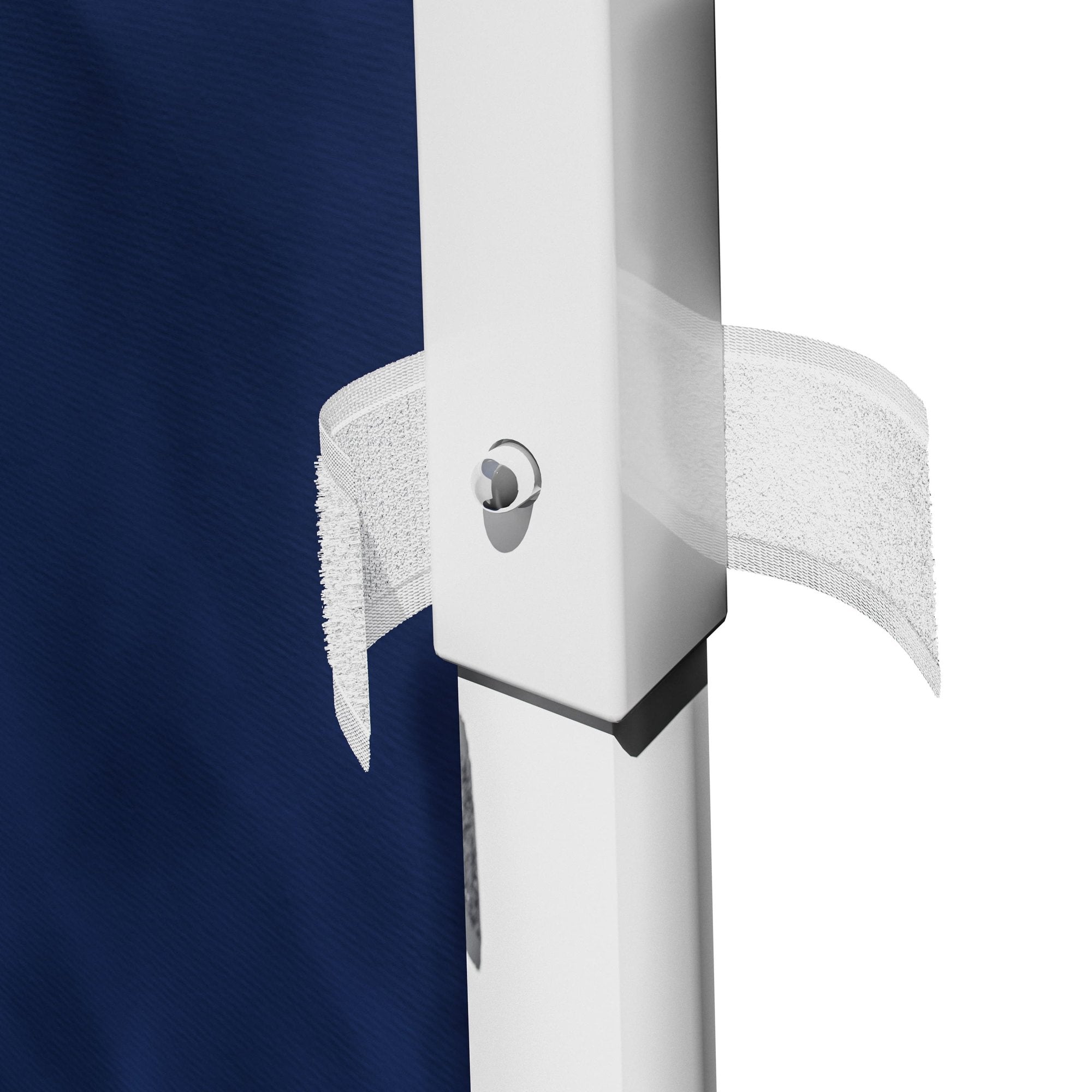 Pavillon-seitenwände, 2er-pack, Blau, 3x3m, Mit Reißverschluss