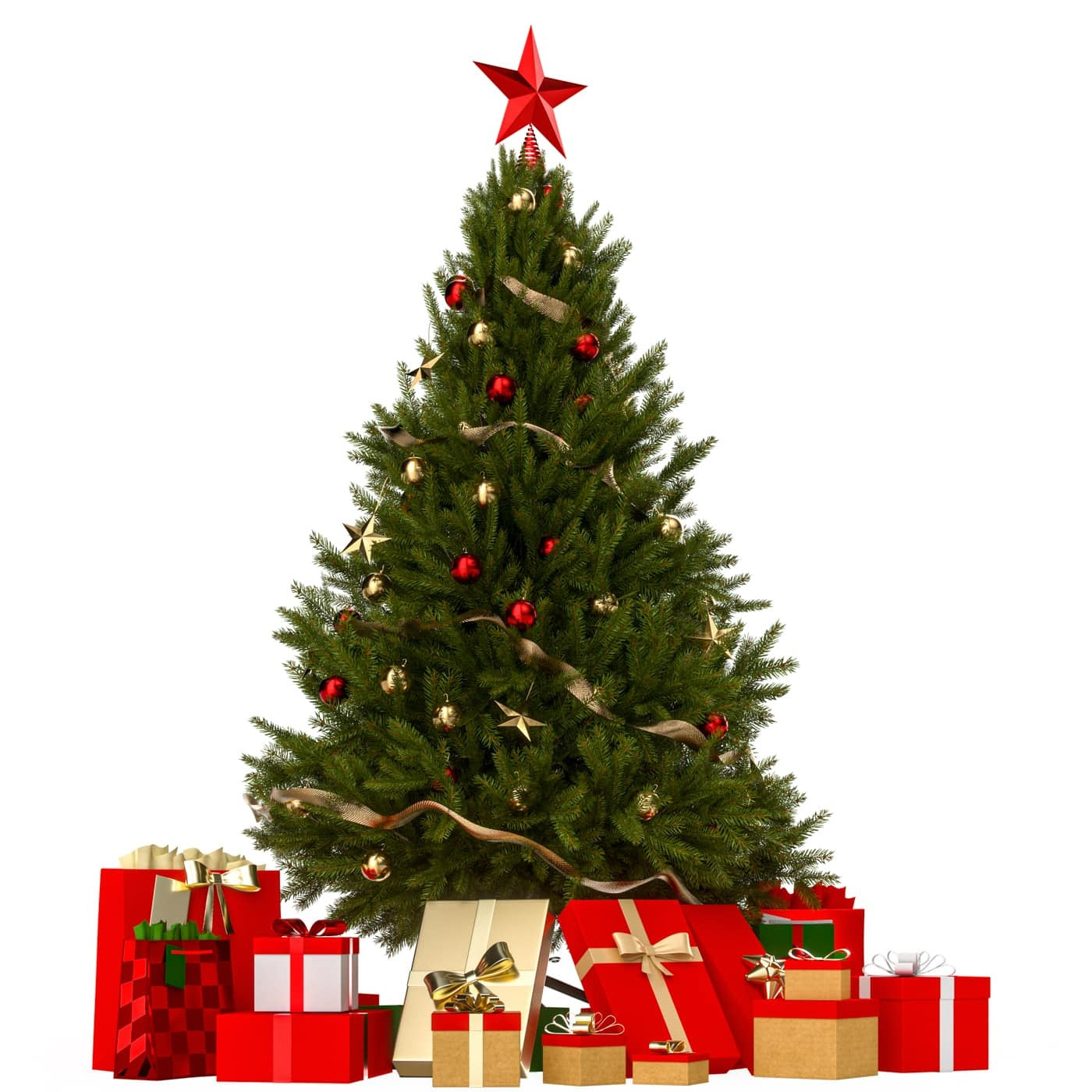 1,5 M Hoher Künstlicher Weihnachtsbaum, 310 Zweige, Schwer Entflammbar