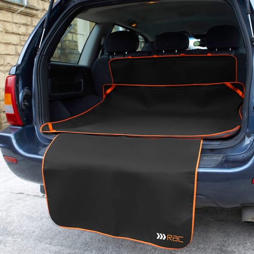 Kofferraumdecke, für Hunde, Polyester, schwarz
