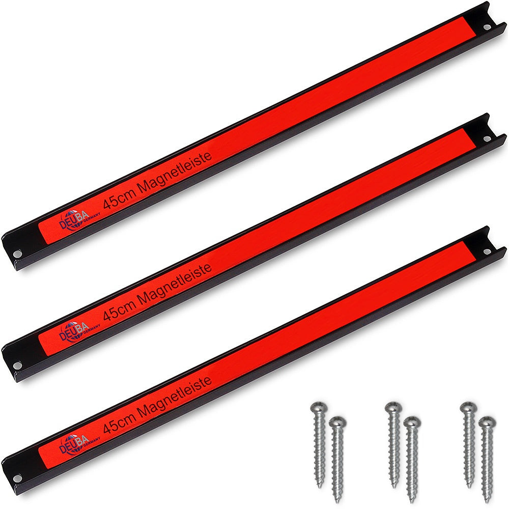 Magnetisches Werkzeughalter-set, 3-teilig, 45 Cm, Tragkraft 23 Kg