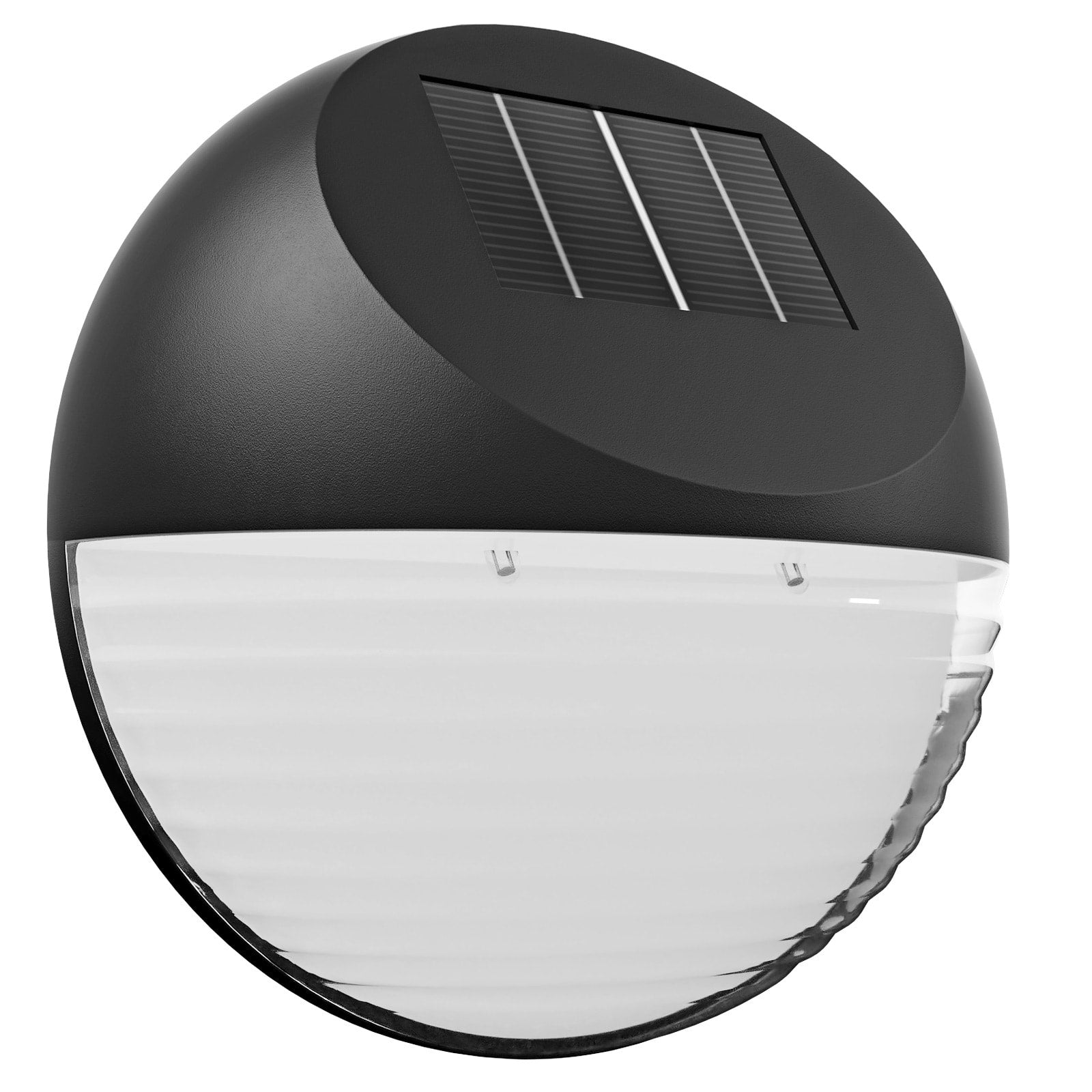 Led-solar-wandleuchten, 6er-pack, Mit Automatischem Dämmerungssensor