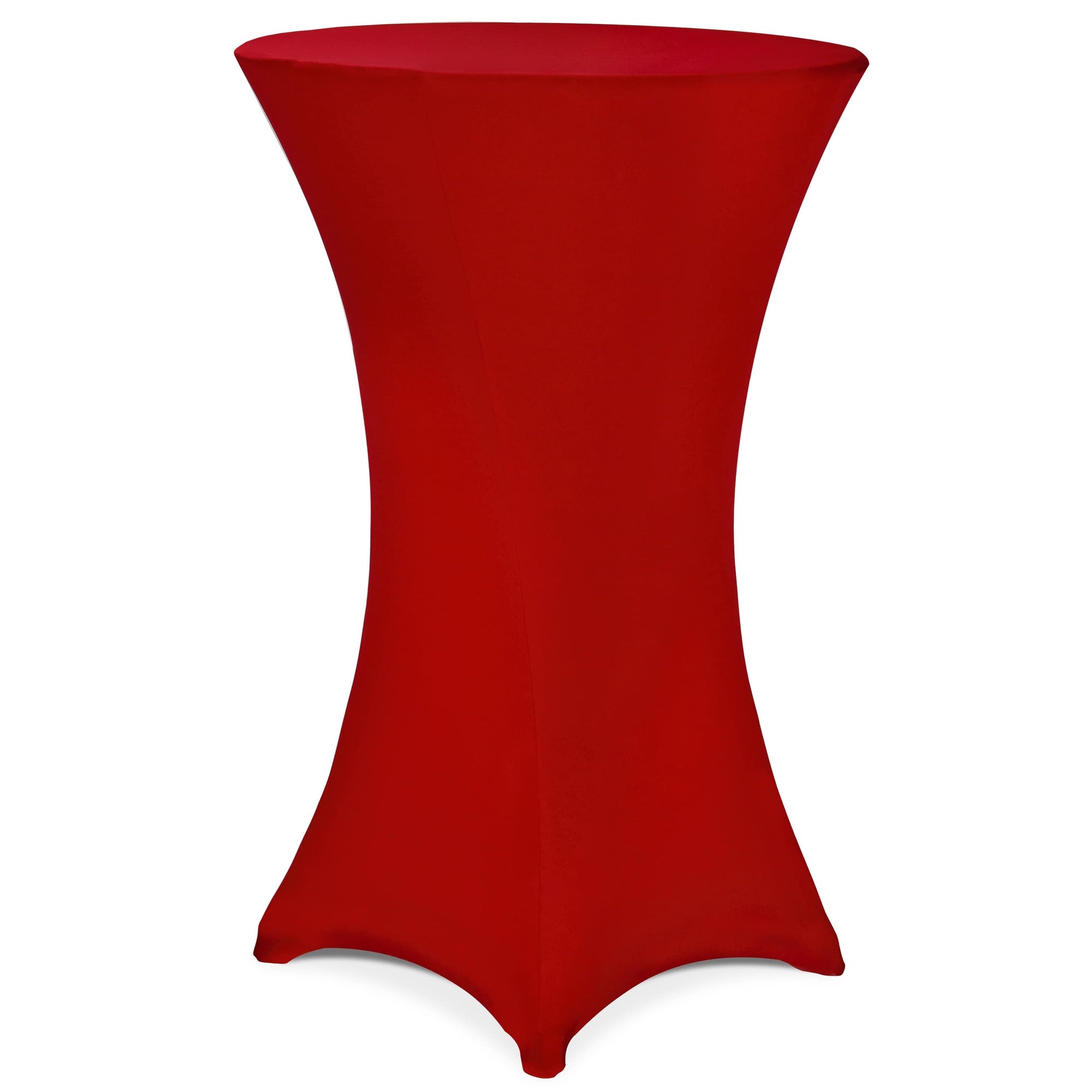 Cocktailtischdecke, Rot, 70 Cm Durchmesser, Polyestergemisch