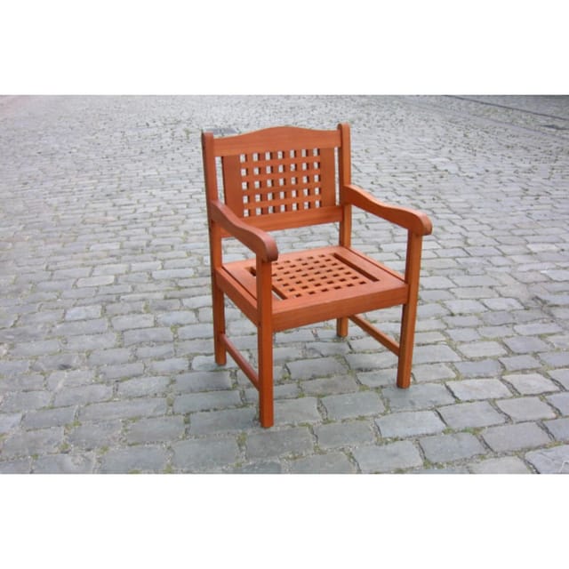 MERXX Gartensessel »Lima«, BxHxT: 58 x 90 x 58 cm, Eukalyptusholz - beige