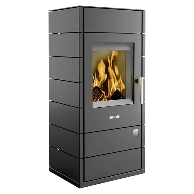 JUSTUS Kaminofen »Tova«, schwarz, Stahl, 6 kW