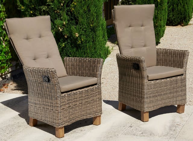 MERXX Sessel »Toskana«, Kunststoff, BxHxT: 59 x 110 x 65,5 cm - beige