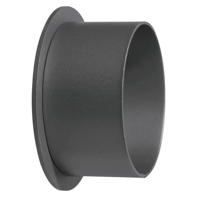 JUSTUS Anschlussstutzen, , Ø 100mm - schwarz