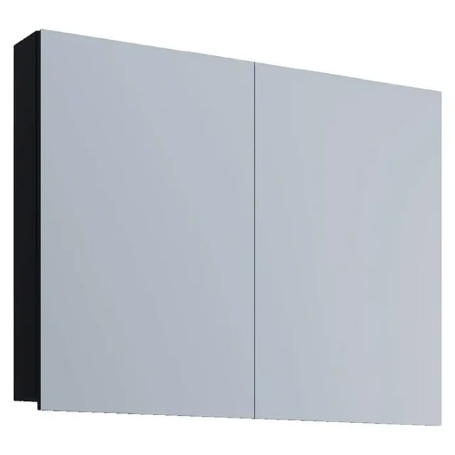 VCM Spiegelschrank »VCB 1«, 2-türig, BxH: 60 x 59 cm, - schwarz