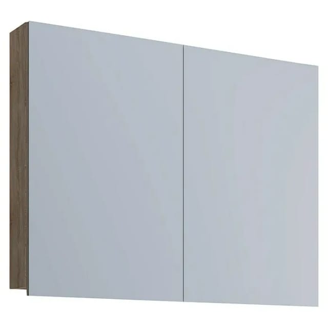 VCM Spiegelschrank »VCB 1«, BxHxT: 80 x 59 x 12 cm, 2-türig, eiche - braun
