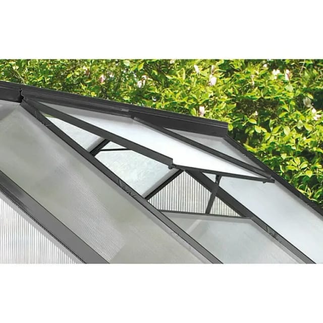 VITAVIA Gartenhaus Zubehör »Calypso«, Breite: 57.3 cm, Aluminium, anthrazit - grau