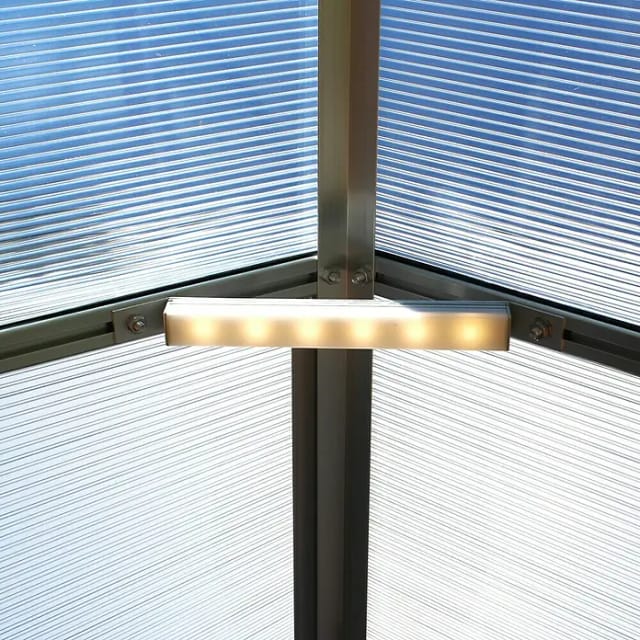 VITAVIA LED-Leuchte, BxT: 2,1 x 19,5 cm - silberfarben