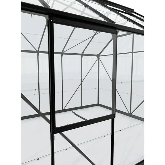 VITAVIA Seitenfenster »V«, BxT: 59,5 x 79,2 cm - schwarz