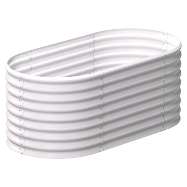 VITAVIA Hochbeet »Terra 630«, BxHxL: 82,1 x 63 x 162,1 cm, Zincalume® - silberfarben