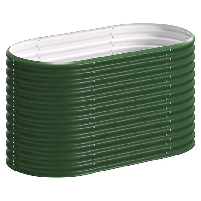 VITAVIA Hochbeet »Terra 858«, BxHxL: 82,1 x 85,8 x 162,1 cm, Zincalume® - gruen