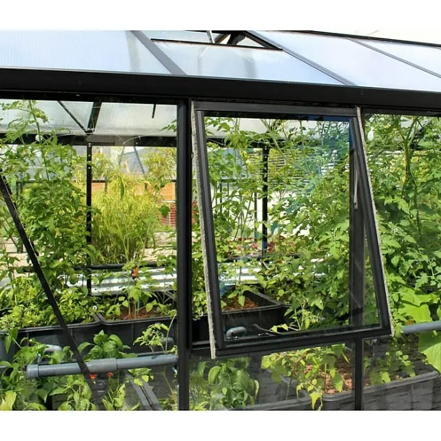 VITAVIA Seitenfenster »Z«, BxT: 70,8 x 86,2 cm - schwarz