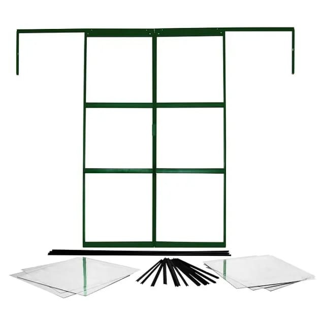 VITAVIA Doppeltür-Set »Sirona«, BxH: 122 x 191 cm - gruen