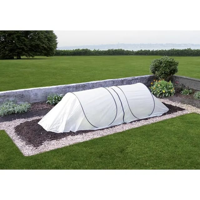 GardenGuard Kälteschutz-Tunnel, BxL: 80 - 150 x 200 - 300 cm, Polypropylen (PP) - weiss