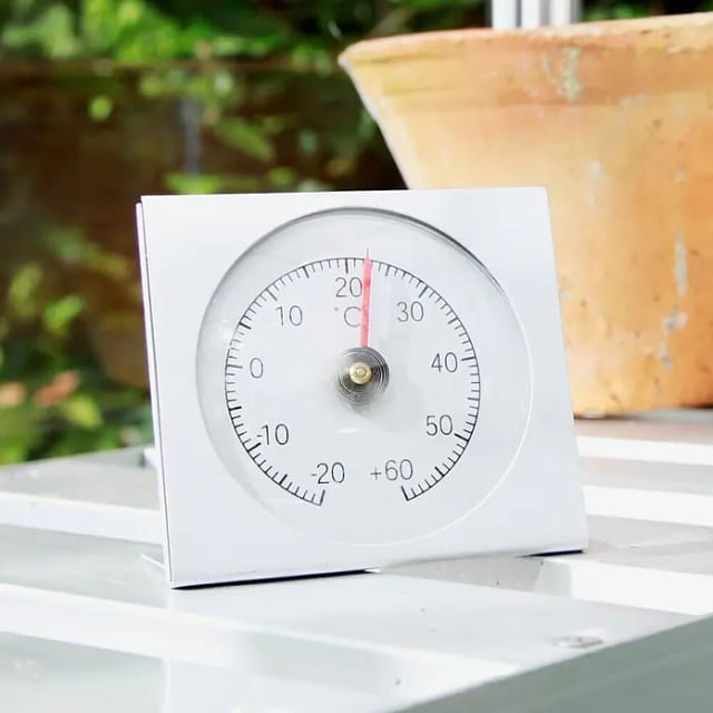 VITAVIA Thermometer - silberfarben