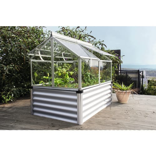 VITAVIA Hochfrühbeet »Paris«, BxLxH: 83,1 x 121,7 x 136,9 cm, Aluminium