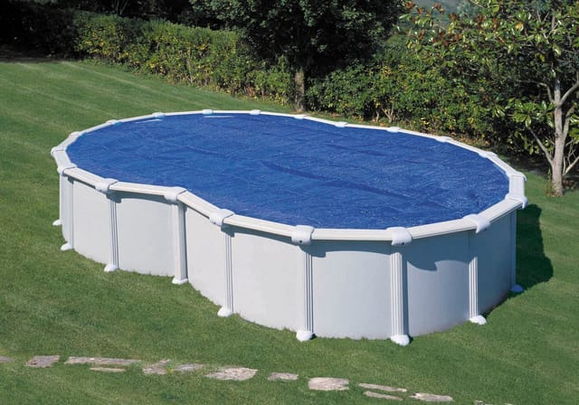 GRE Abdeckplane, Breite: 305 cm, Polyethylen (PE) - blau