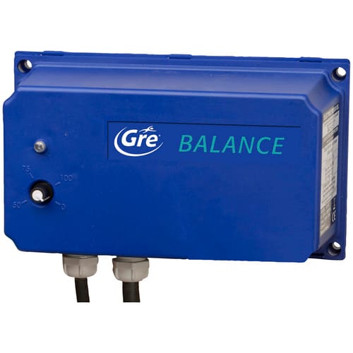 GRE Wasseraufbereitung »Salzelektrolyse«, Max. Durchflussmenge: m³/h - blau