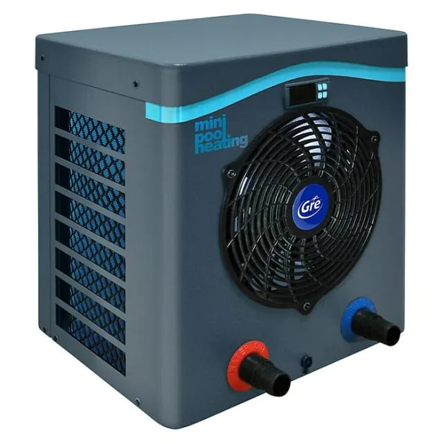 GRE Wärmepumpe, max. Heizleistung: 4200 W, für Pools bis: 30 m³ - grau
