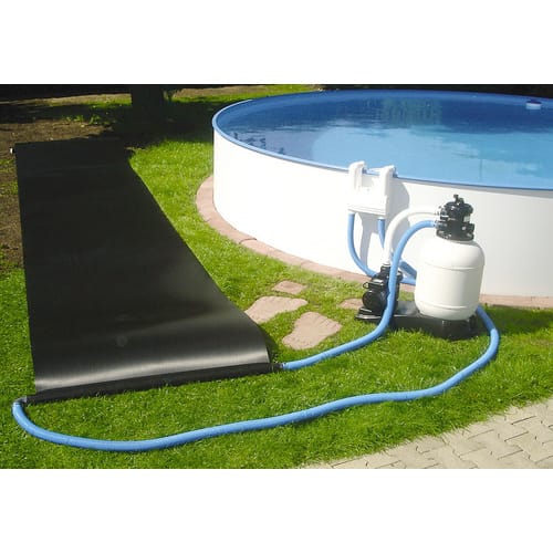 SUMMER FUN Solarabsorber »Standard«, Aufstellmaße: 70x610 cm cm, geeignet für Pools bis max. 12 m³ (12500 l) - schwarz