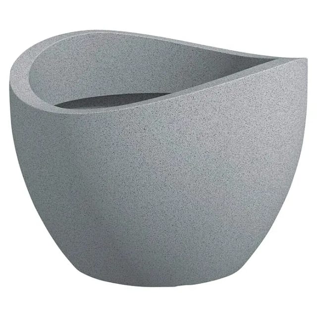 SCHEURICH Pflanzgefäß »WAVE GLOBE«, ØxH: 50 x 37,1 cm, grau
