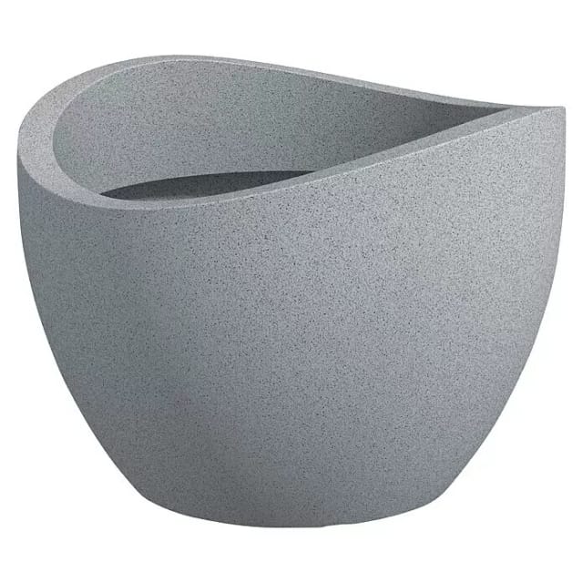 SCHEURICH Pflanzgefäß »WAVE GLOBE«, ØxH: 60 x 44,7 cm, grau