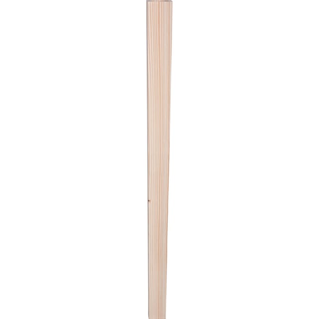 dieda Möbelfuß, BxHxT: 55 x 730 x 55 mm, holzfarben - beige