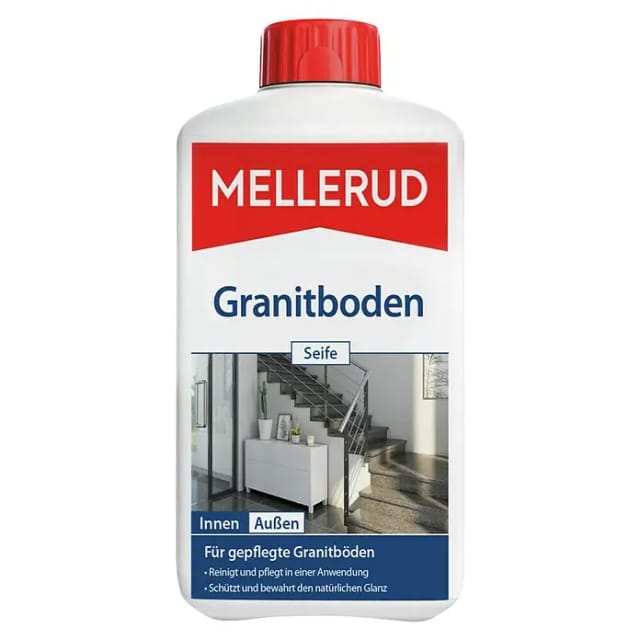 MELLERUD Granitboden-Reiniger und-Pflege, gelb, 1 l