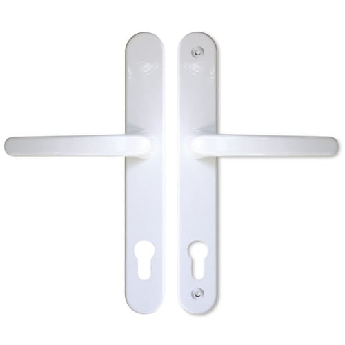 RORO Türdrücker »Compact«, Aluminium, weiß, 92 mm - weiss